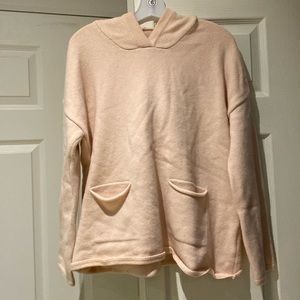 100% Soft Wool Hoodie Sweater - Size Medium